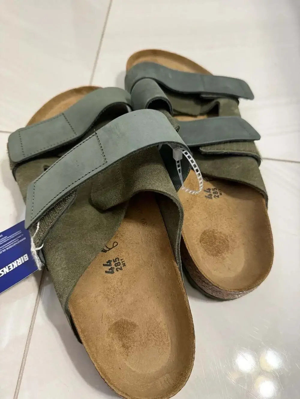 Birkenstock Sandals Sporty Comfort in Nubuck and Suede Leather